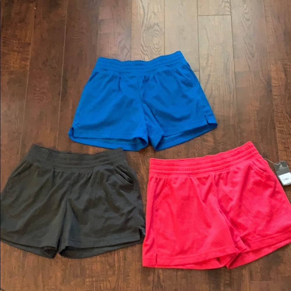 Set of 3 BCG lines mesh shorts